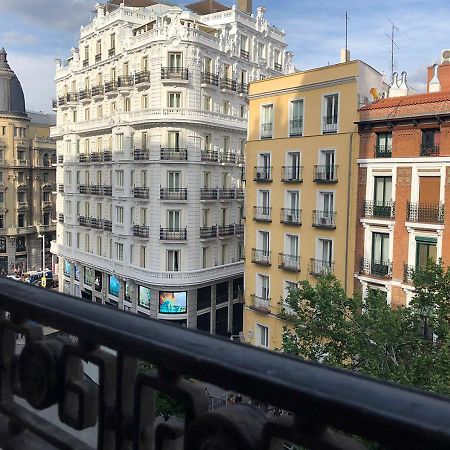 Charming Elegant Gran Via Lägenhet Madrid Exteriör bild
